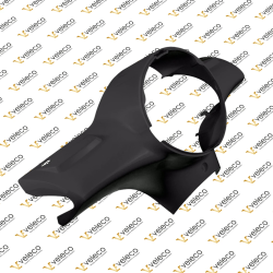 Osłona reflektora czarna CRISTAL