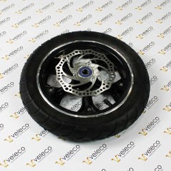 ZT16 Kompletne koło (obręcz, opona, dętka, tarcza, łożysko)