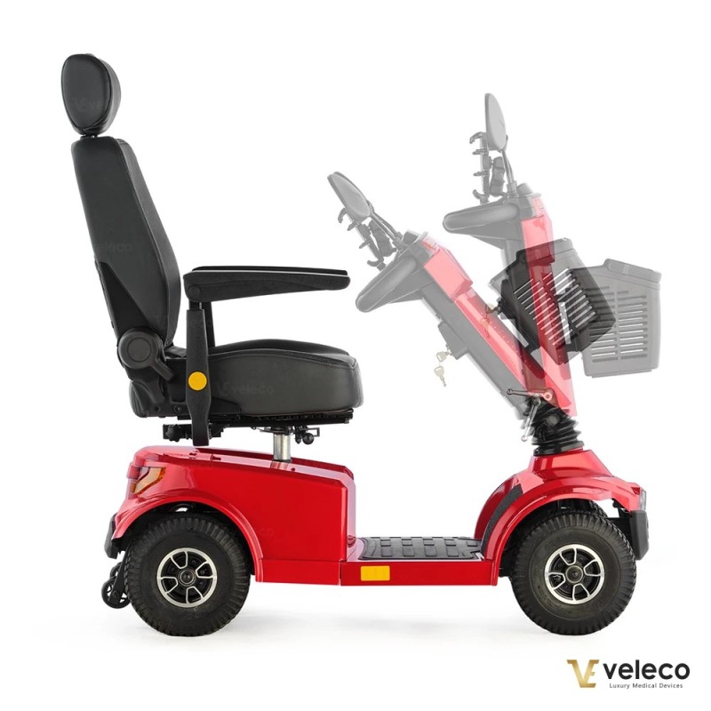 Veleco JUMPY: scooter de movilidad con suspensión completa