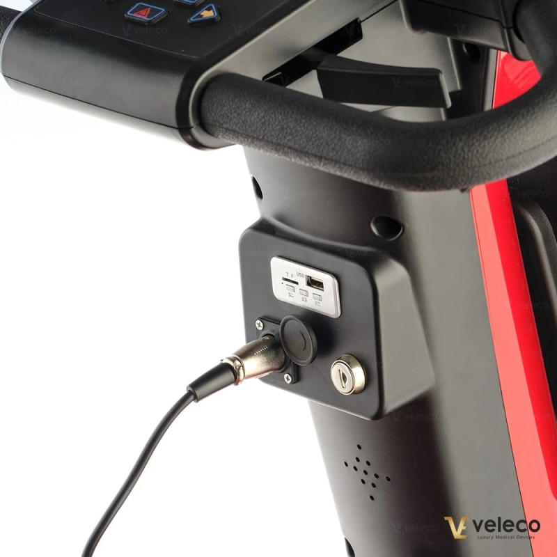 Veleco JUMPY: scooter de movilidad con suspensión completa