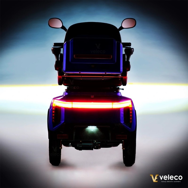 Scooter eléctrico Veleco GRAVIS: resistente y muy cómodo