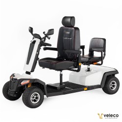 Veleco SHARPY TWIN: scooter de movilidad con doble asiento