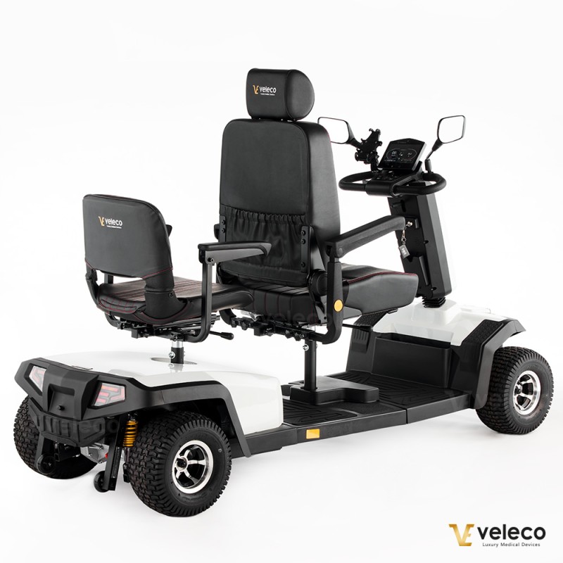 Veleco SHARPY TWIN: scooter de movilidad con doble asiento