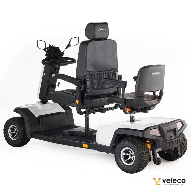 Veleco SHARPY TWIN: scooter de movilidad con doble asiento