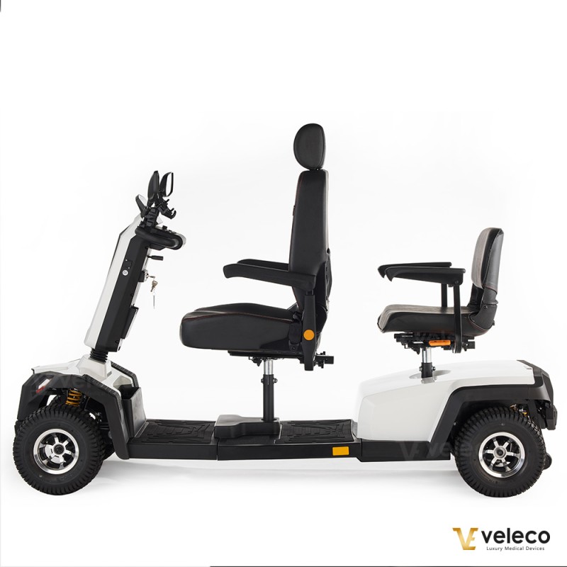Veleco SHARPY TWIN: scooter de movilidad con doble asiento