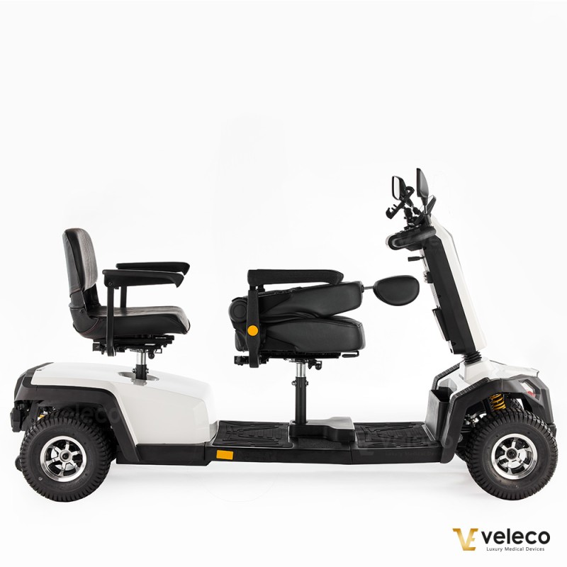 Veleco SHARPY TWIN: scooter de movilidad con doble asiento
