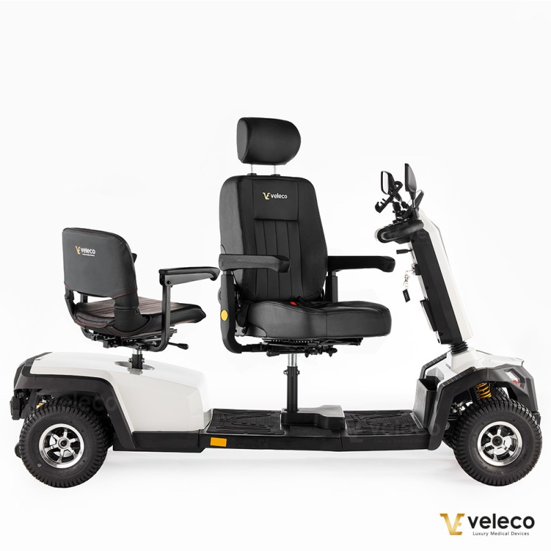 Veleco SHARPY TWIN: scooter de movilidad con doble asiento