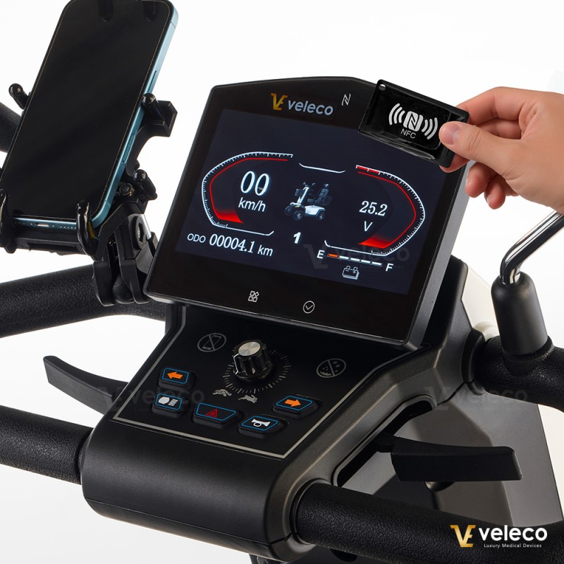 Veleco SHARPY TWIN: scooter de movilidad con doble asiento