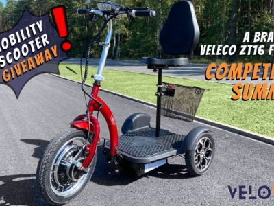 Win a free mobility scooter – the Velobike contest on Facebook