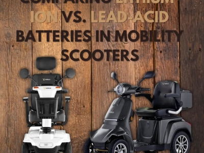 Comparing lithium-ion vs. lead-acid batteries in mobility scooters
