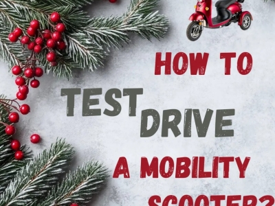 How to test drive a mobility scooter?