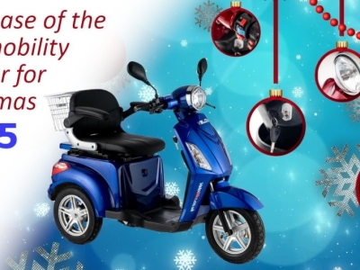 Model ZT15 – Showcase of the best Christmas mobility scooter